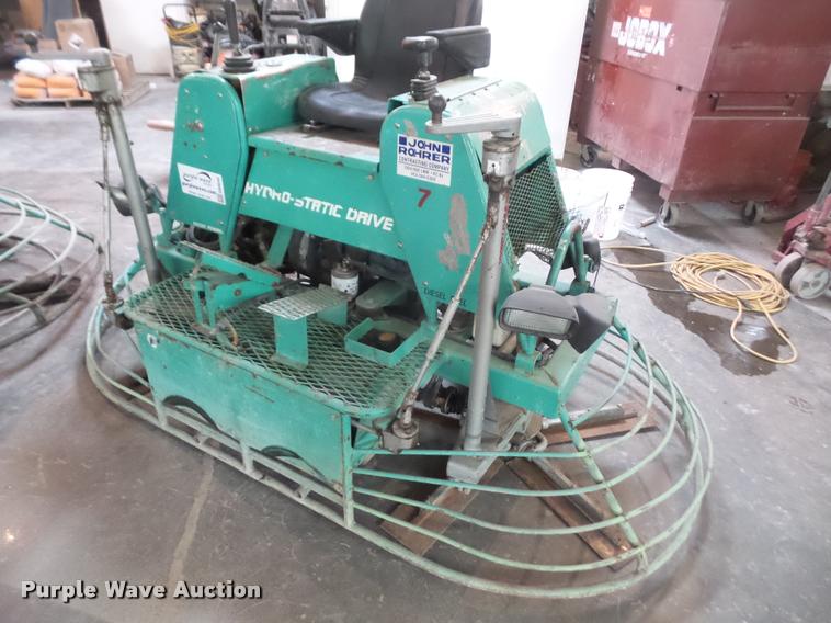 image for item DB0649 1999 Whiteman HTH38KDTCSL power trowel