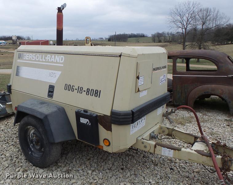 image for item DB1289 Ingersoll Rand 185 air compressor
