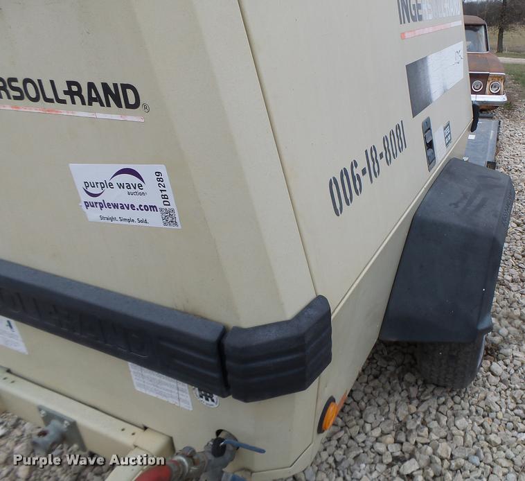 image for item DB1289 Ingersoll Rand 185 air compressor