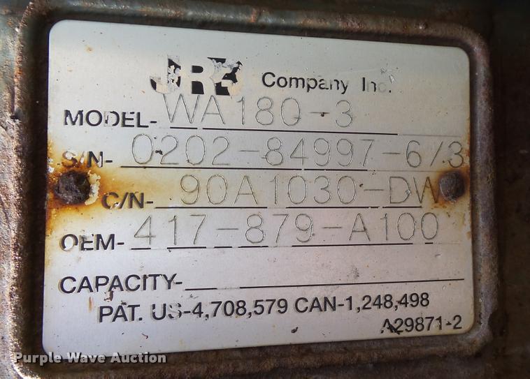 image for item DB3803 2003 Komatsu WA180-3MC wheel loader
