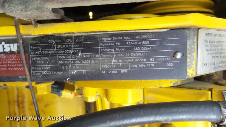 image for item DB3803 2003 Komatsu WA180-3MC wheel loader