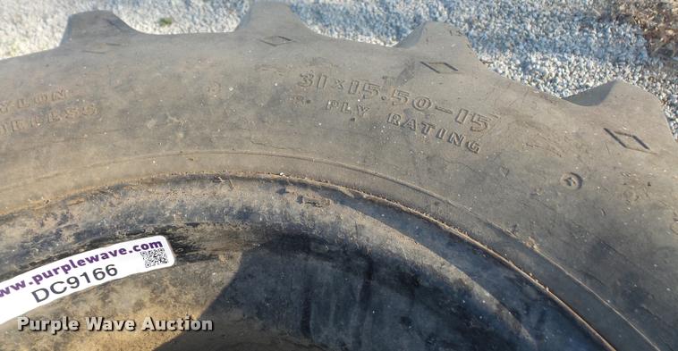 image for item DC9166 (4) 31x15.50-15 tires