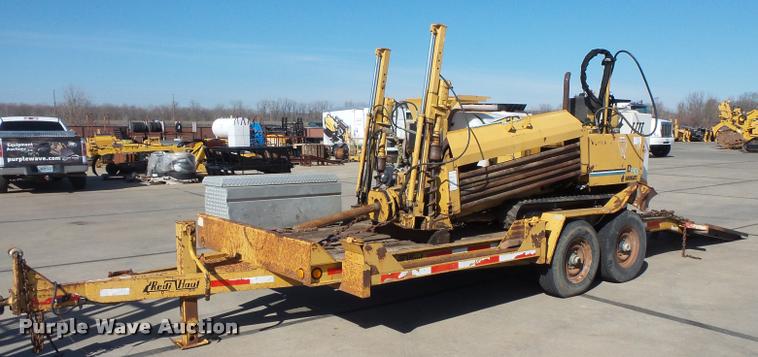 image for item DC9513 1999 Vermeer D7X11A Navigator directional drill and trailer