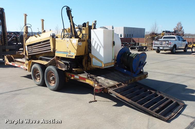 image for item DC9513 1999 Vermeer D7X11A Navigator directional drill and trailer