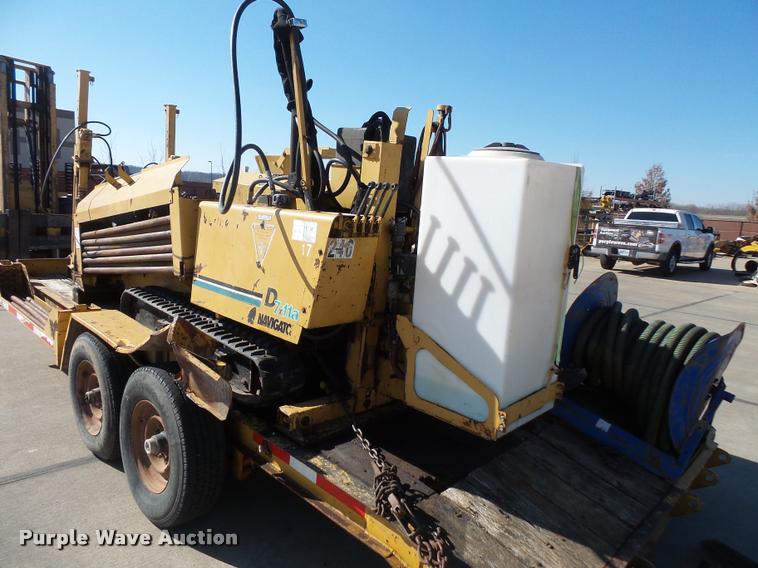 image for item DC9513 1999 Vermeer D7X11A Navigator directional drill and trailer