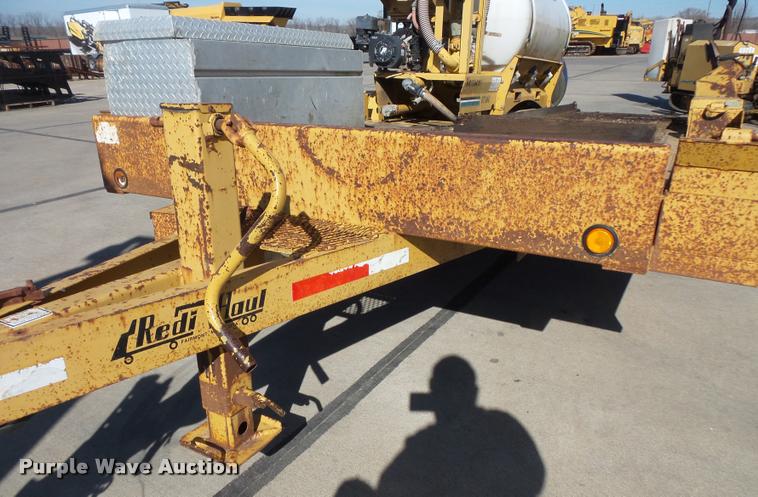 image for item DC9513 1999 Vermeer D7X11A Navigator directional drill and trailer