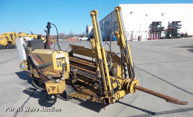 image for item DC9513 1999 Vermeer D7X11A Navigator directional drill and trailer