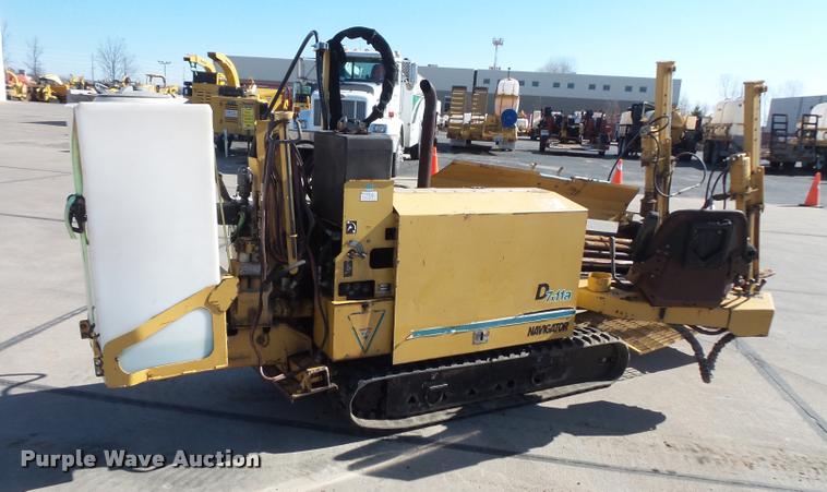 image for item DC9513 1999 Vermeer D7X11A Navigator directional drill and trailer