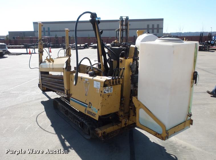 image for item DC9513 1999 Vermeer D7X11A Navigator directional drill and trailer