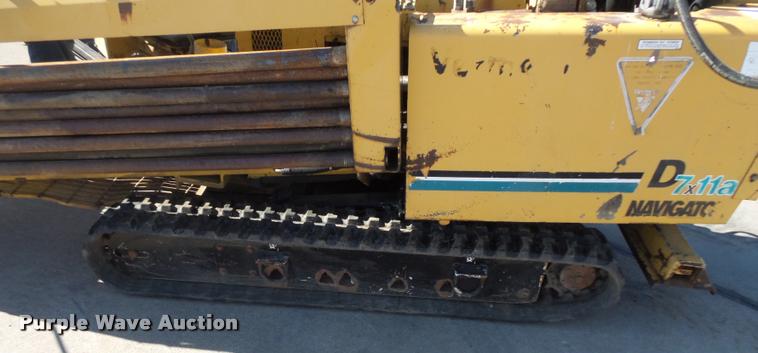 image for item DC9513 1999 Vermeer D7X11A Navigator directional drill and trailer