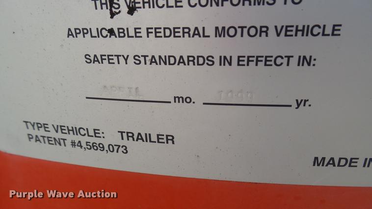 image for item DQ9912 1999 Crafco SS60 melter/applicator