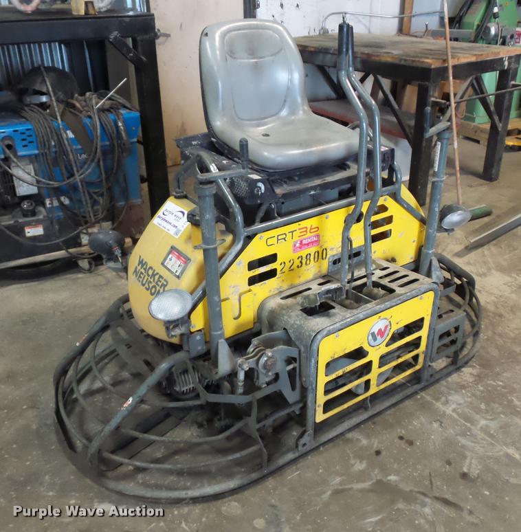 image for item J1564 Wacker Neuson CRT36 power trowel