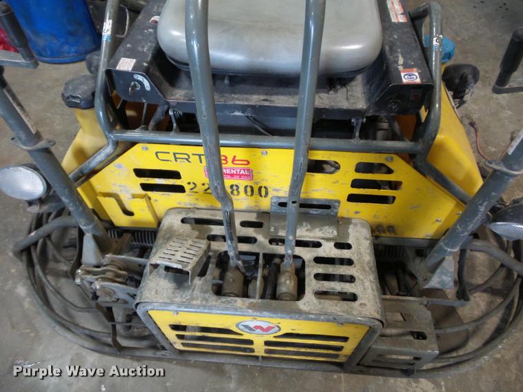 image for item J1564 Wacker Neuson CRT36 power trowel