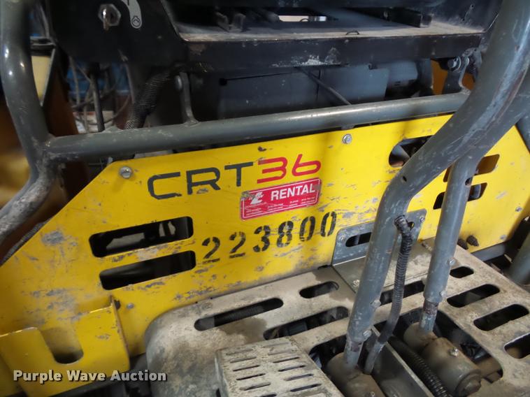 image for item J1564 Wacker Neuson CRT36 power trowel