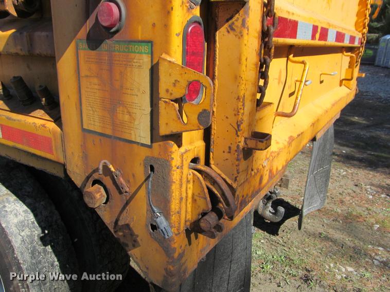 image for item J2613 2002 International 4900 dump truck