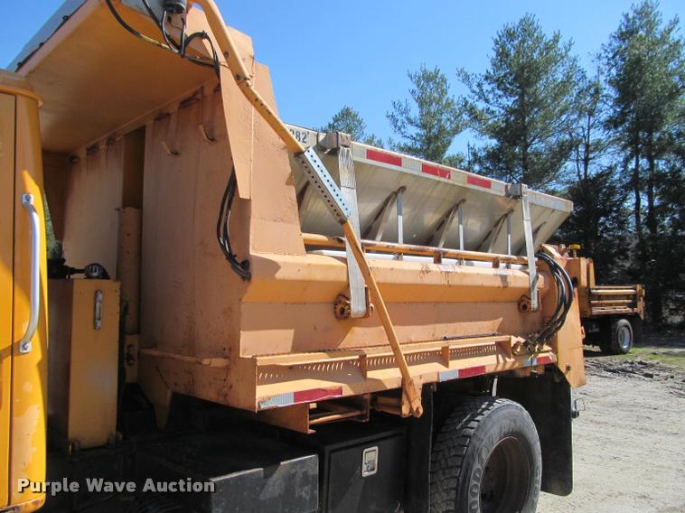 image for item J2614 2001 International 4900 dump truck