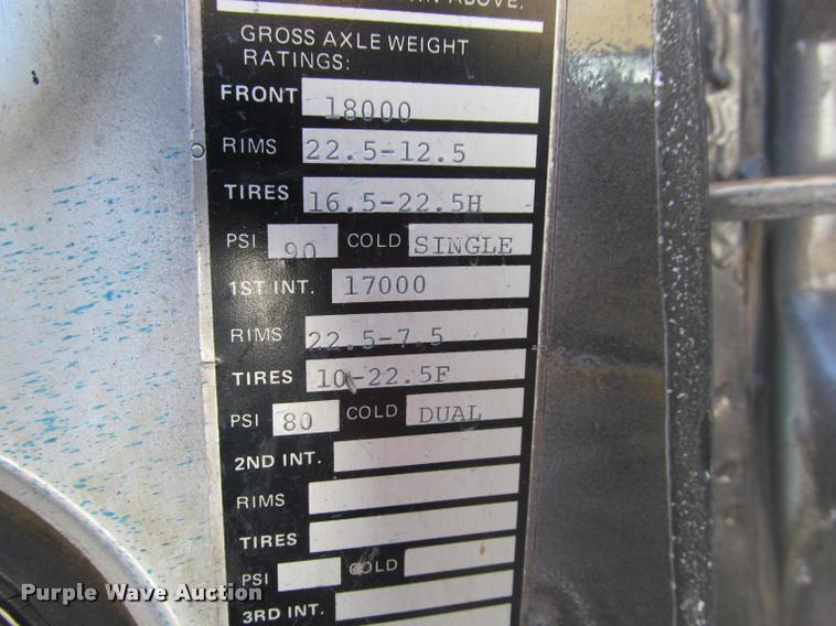 image for item J2618 1978 GMC Brigadier pump truck