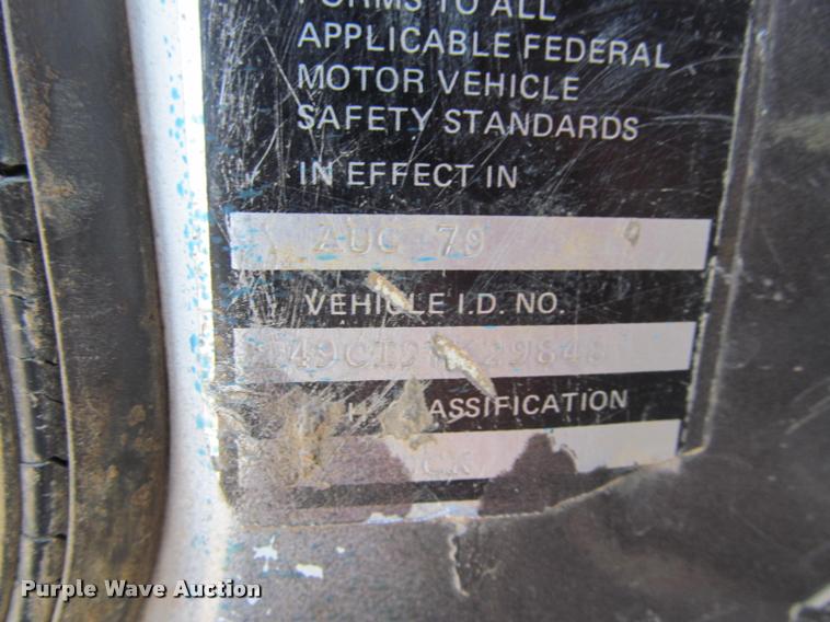 image for item J2618 1978 GMC Brigadier pump truck