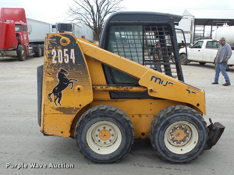 image for item J8659 Mustang 2054 skid steer