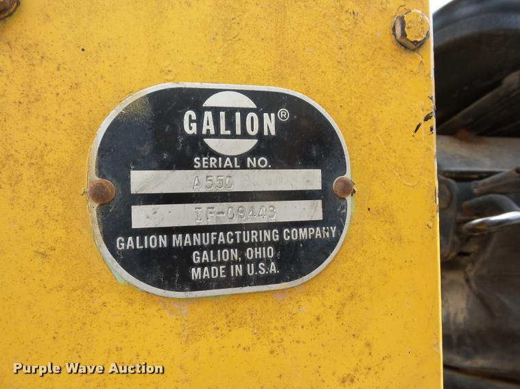 image for item J8660 Galion A550 motor grader