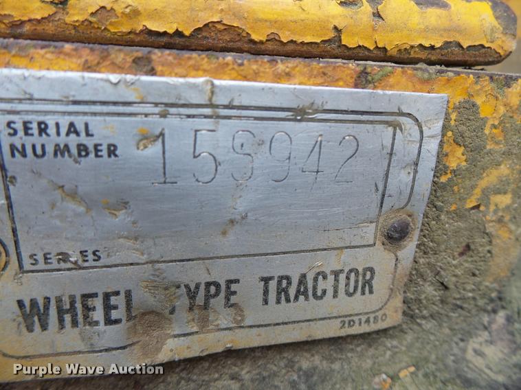 image for item K5510 1978 Caterpillar 627B scraper