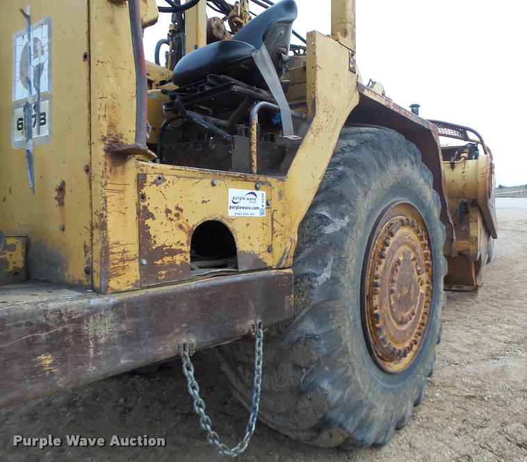 image for item K5510 1978 Caterpillar 627B scraper