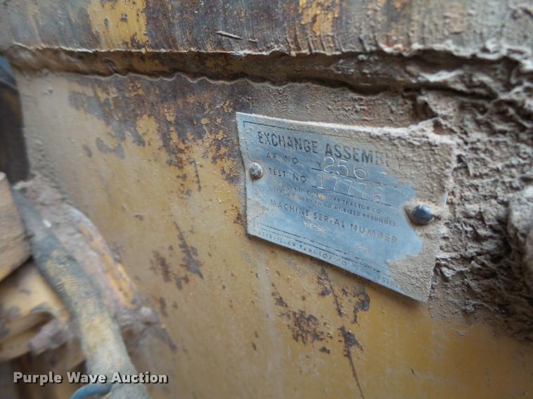 image for item K5510 1978 Caterpillar 627B scraper