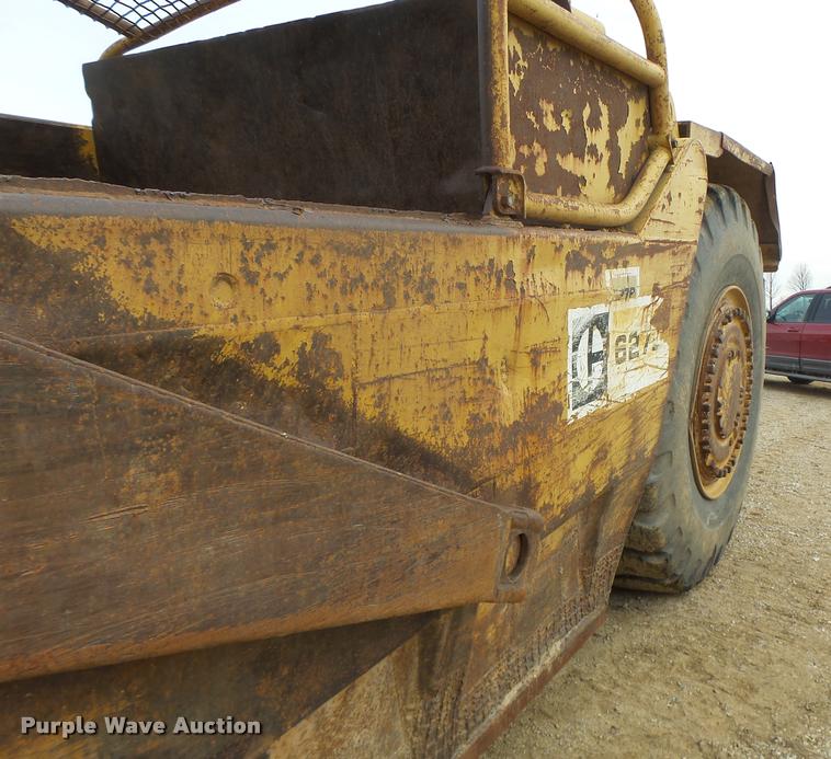 image for item K5510 1978 Caterpillar 627B scraper