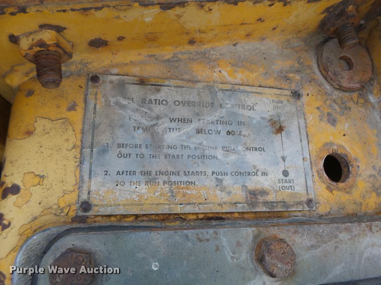 image for item K5510 1978 Caterpillar 627B scraper