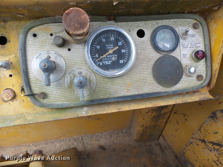 image for item K5510 1978 Caterpillar 627B scraper