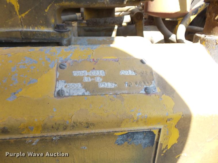 image for item K6486 Hancock 192 elevating scraper