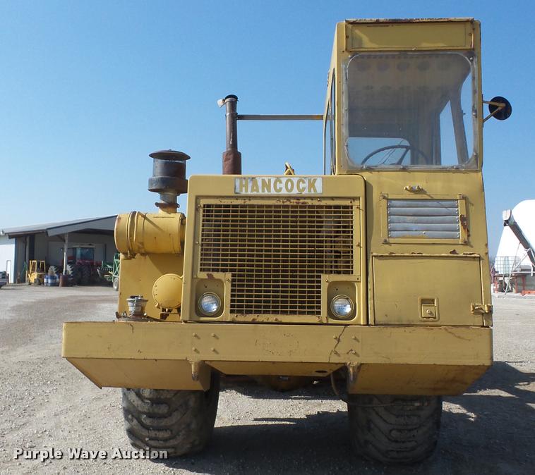 image for item K6486 Hancock 192 elevating scraper