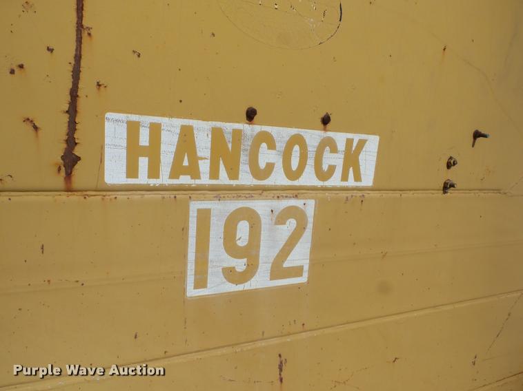 image for item K6486 Hancock 192 elevating scraper