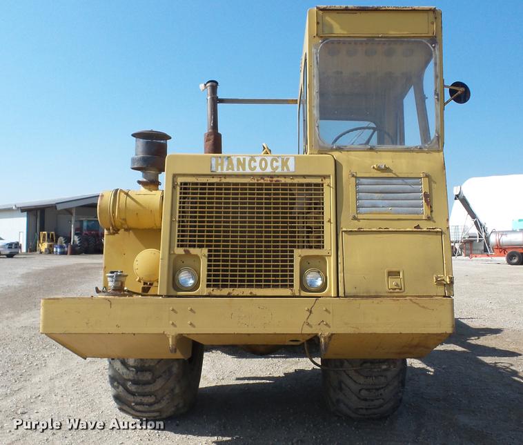 image for item K6486 Hancock 192 elevating scraper