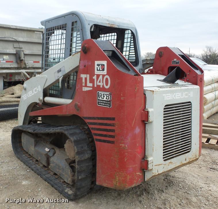 image for item K6488 2007 Takeuchi TL140 skid steer