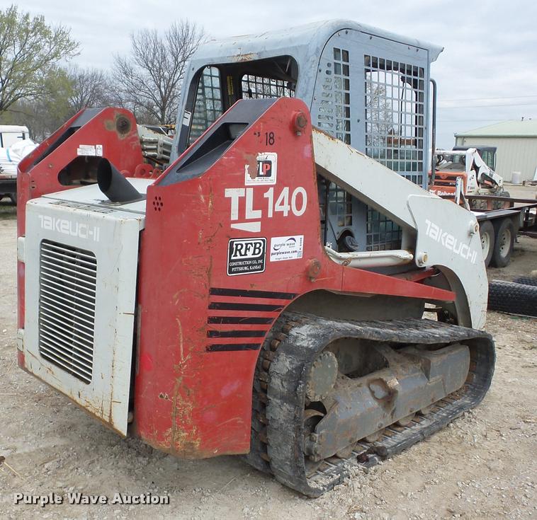 image for item K6488 2007 Takeuchi TL140 skid steer