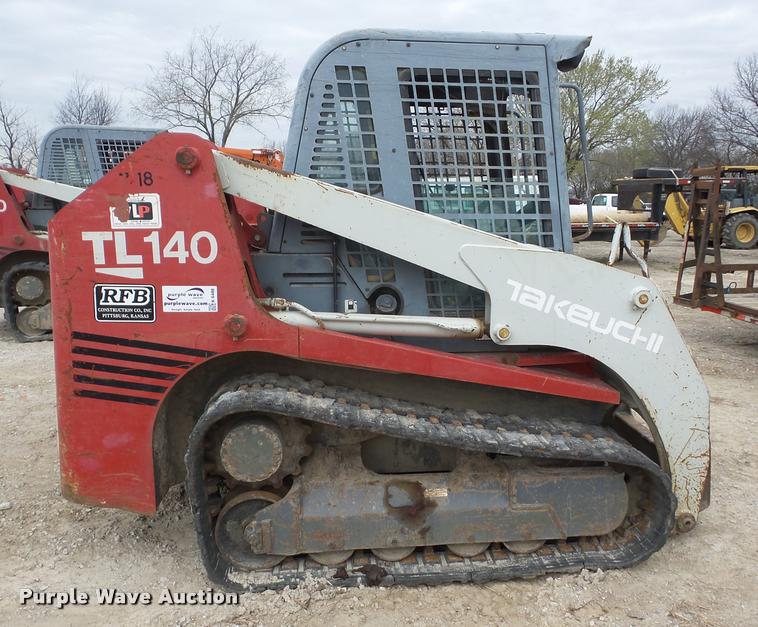 image for item K6488 2007 Takeuchi TL140 skid steer