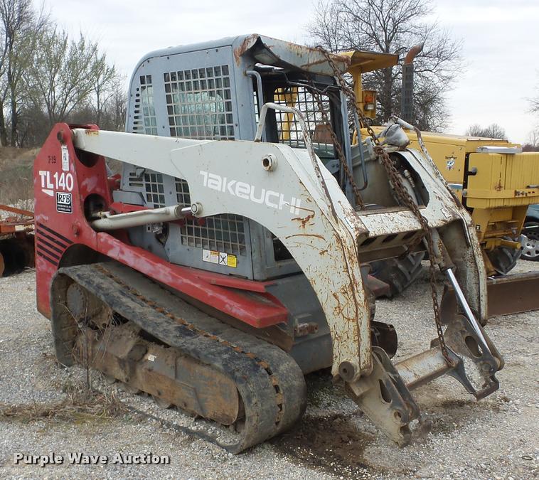 image for item K6489 2005 Takeuchi TL140 skid steer