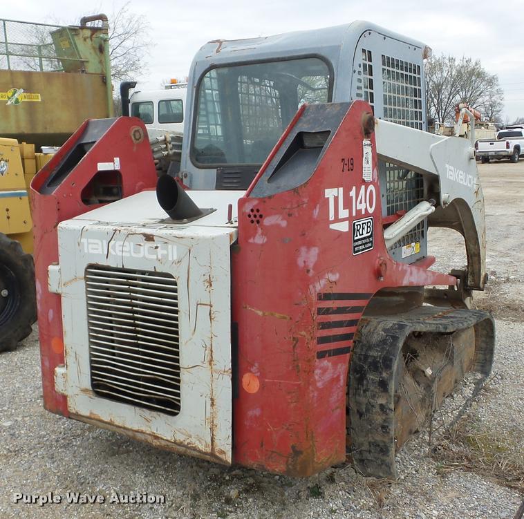 image for item K6489 2005 Takeuchi TL140 skid steer