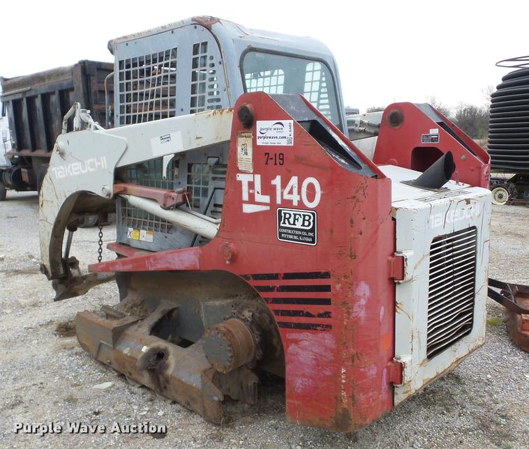 image for item K6489 2005 Takeuchi TL140 skid steer
