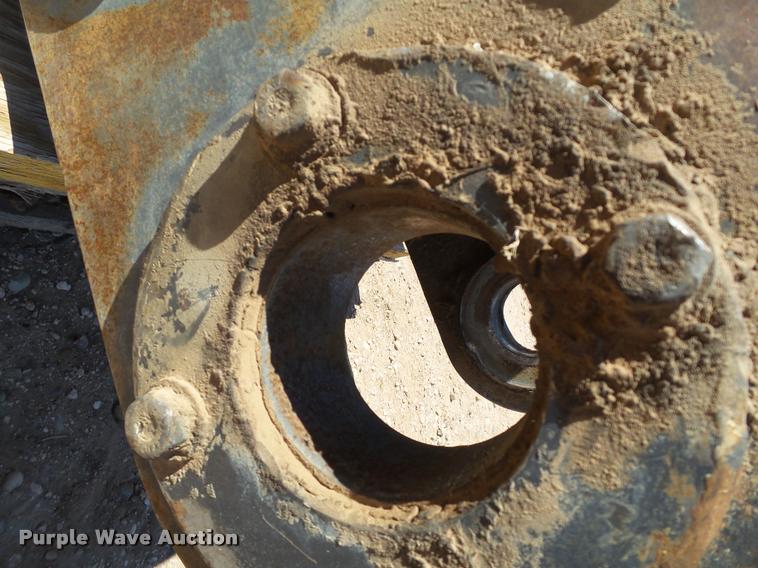 image for item L1567 Central Fabricators Inc. excavator quick attach