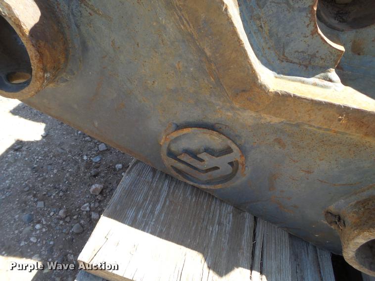 image for item L1567 Central Fabricators Inc. excavator quick attach