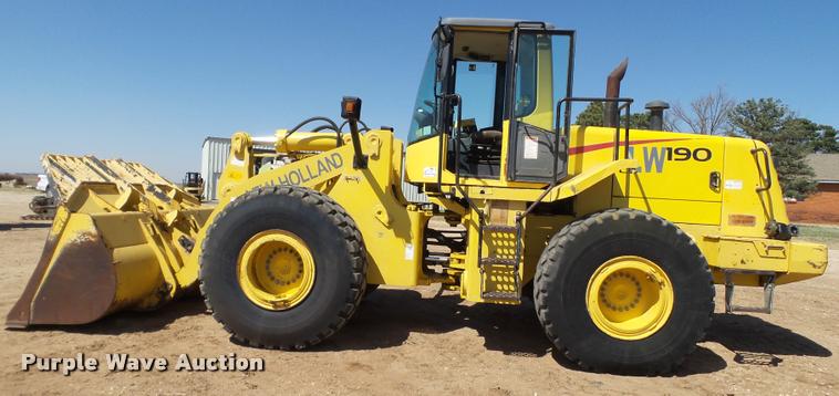 image for item L1568 2000 New Holland LW190 wheel loader