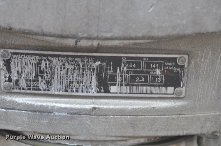 image for item L5159 Wacker Neuson BS60-2i plate compactor