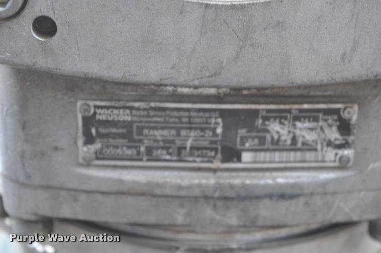 image for item L5164 Wacker Neuson BS60-2i plate compactor