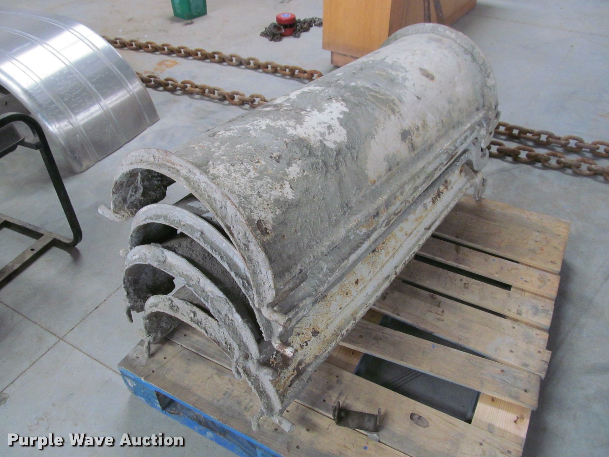 (4) concrete chute extensions in Leavenworth, KS Item DT9544 sold