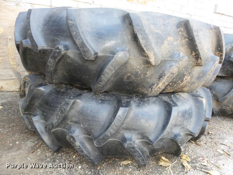 image for item AU9616 (2) Coop AgriForce 11.2-24 irrigation tires