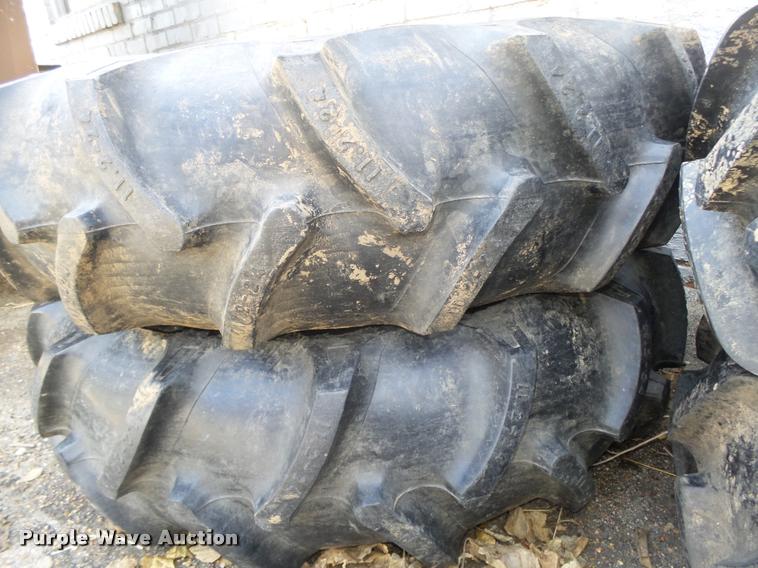 image for item AU9616 (2) Coop AgriForce 11.2-24 irrigation tires
