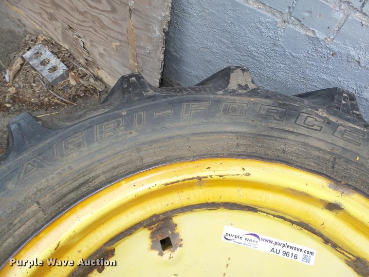 image for item AU9616 (2) Coop AgriForce 11.2-24 irrigation tires