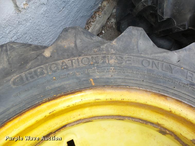 image for item AU9617 (2) American Farmer 11.2-24 irrigation tires